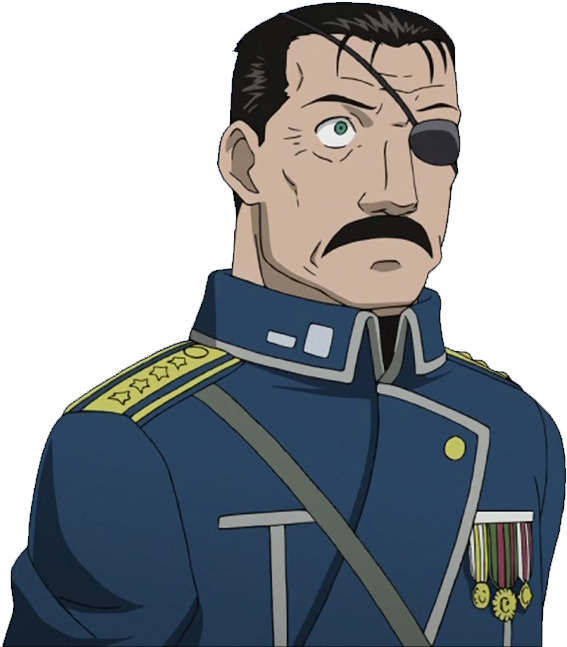 Fuhrer King Bradley Edward Elric Hohenheim Roy Mustang Clipart (567x647), Png Download
