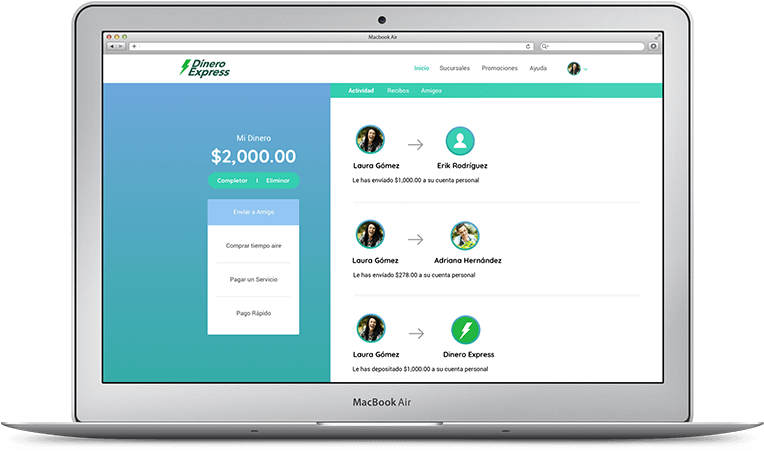 Dinero Express App Clipart (800x501), Png Download