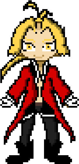 Edward Elric - Illustration Clipart (1200x1200), Png Download