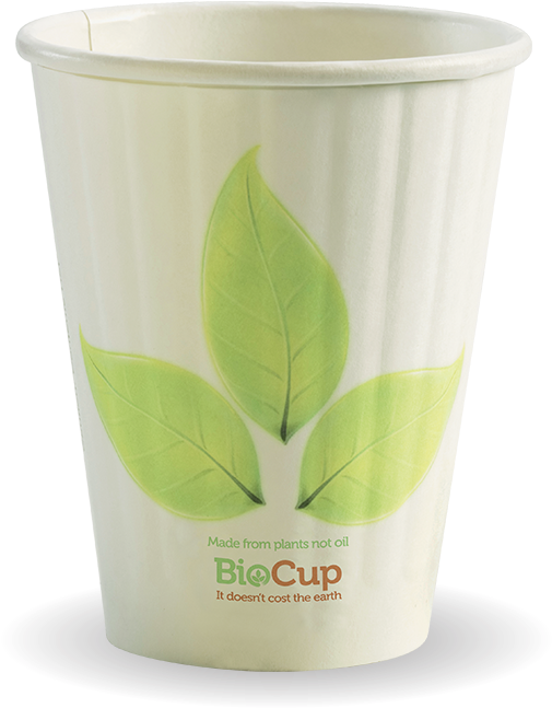 8oz Leaf Biocup - Cup Clipart (800x800), Png Download