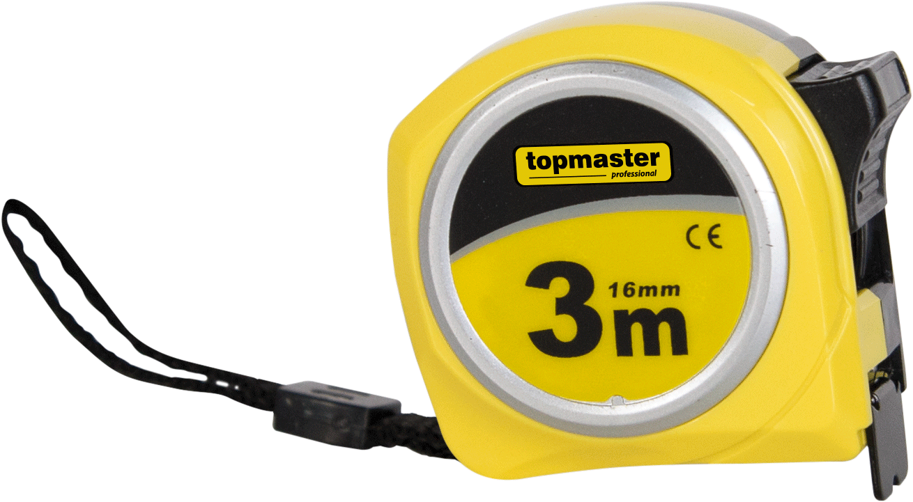 Measure Tape - Topmaster Clipart (1418x957), Png Download