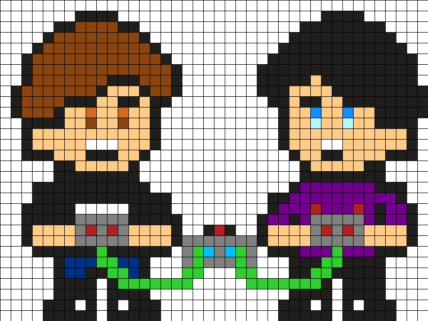 Dan And Phil Games Characters , Png Download - Dan And Phil Pixel Sprites Clipart (840x630), Png Download