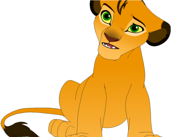 Lion King Cubs - Female Lion Cub Lion King Clipart (640x480), Png Download