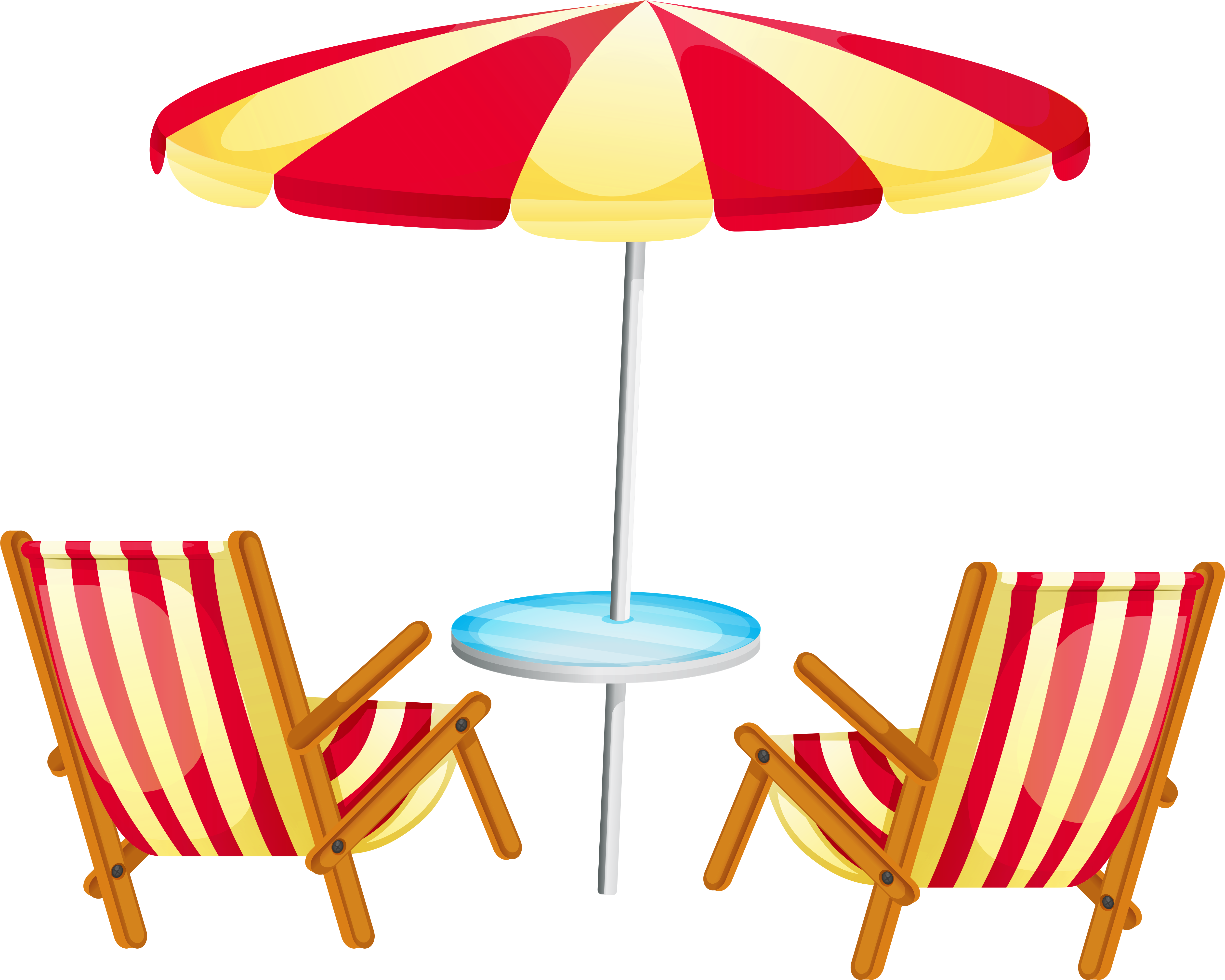 Free Png Download Transparent Beach Umbrella With Chairs - Beach Clipart Transparent Background (850x685), Png Download