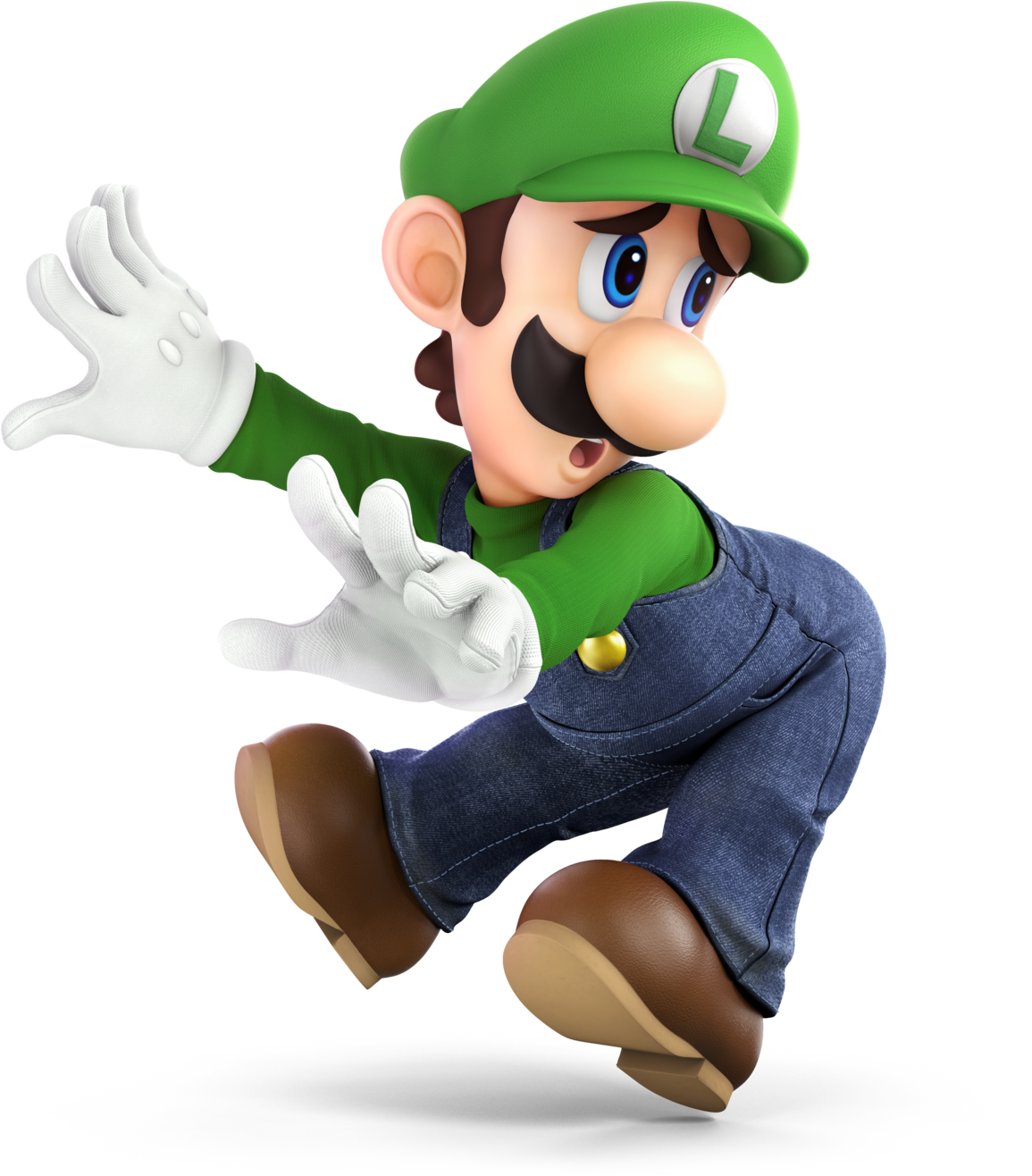 Smashwiki Β - Super Smash Bros Ultimate Luigi Clipart (1200x1315), Png Download