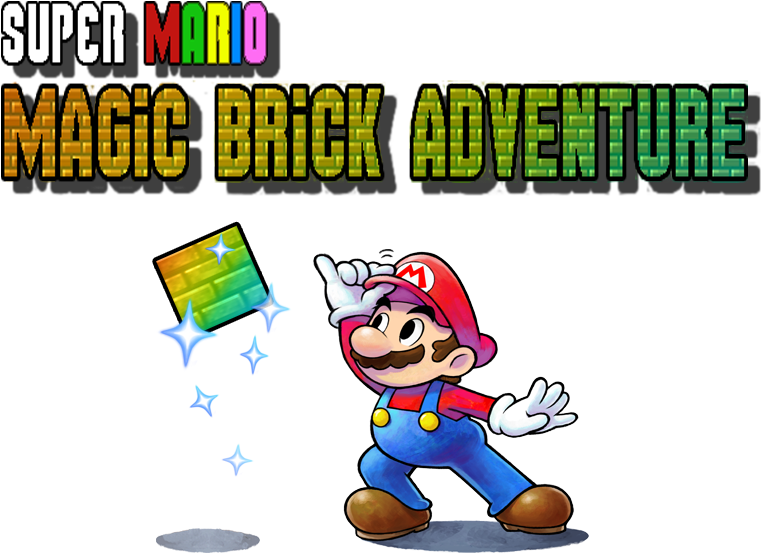 Super Mario Magic Brick Adventure Clipart (761x553), Png Download