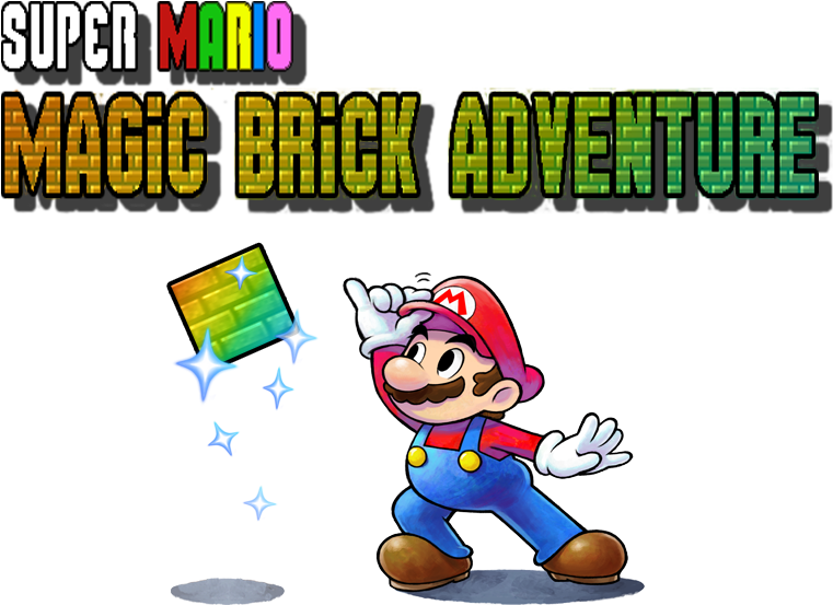 Super Mario Magic Brick Adventure Clipart - Large Size Png Image - PikPng
