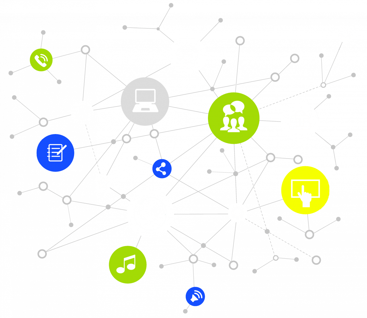 Dinero Governance - Network Internet Of Things Clipart (1200x1039), Png Download