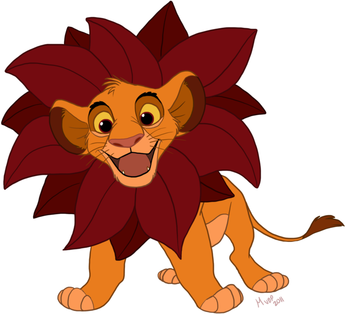 Download Png File - Transparent Simba Clipart (800x690), Png Download