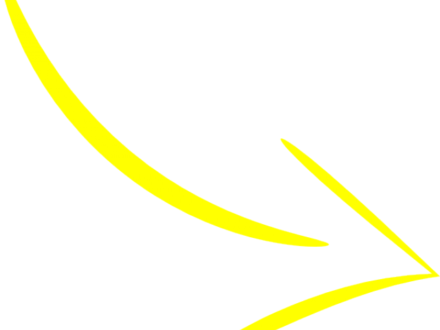 Arrow Clipart Yellow - Orange - Png Download (640x480), Png Download