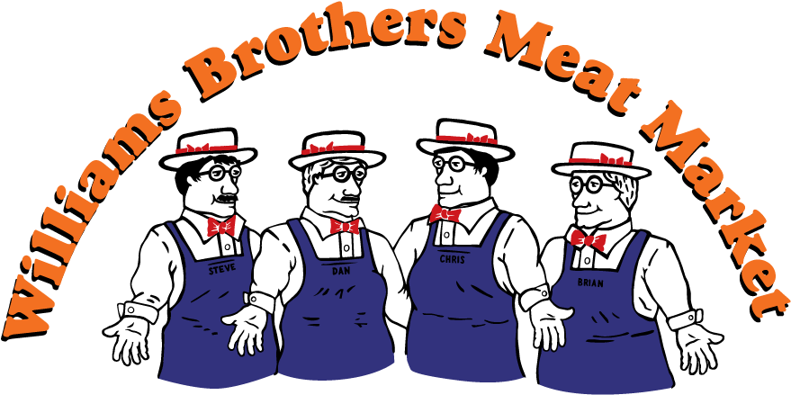 Williams Brothers Meat Market - Cartoon Clipart (1000x500), Png Download