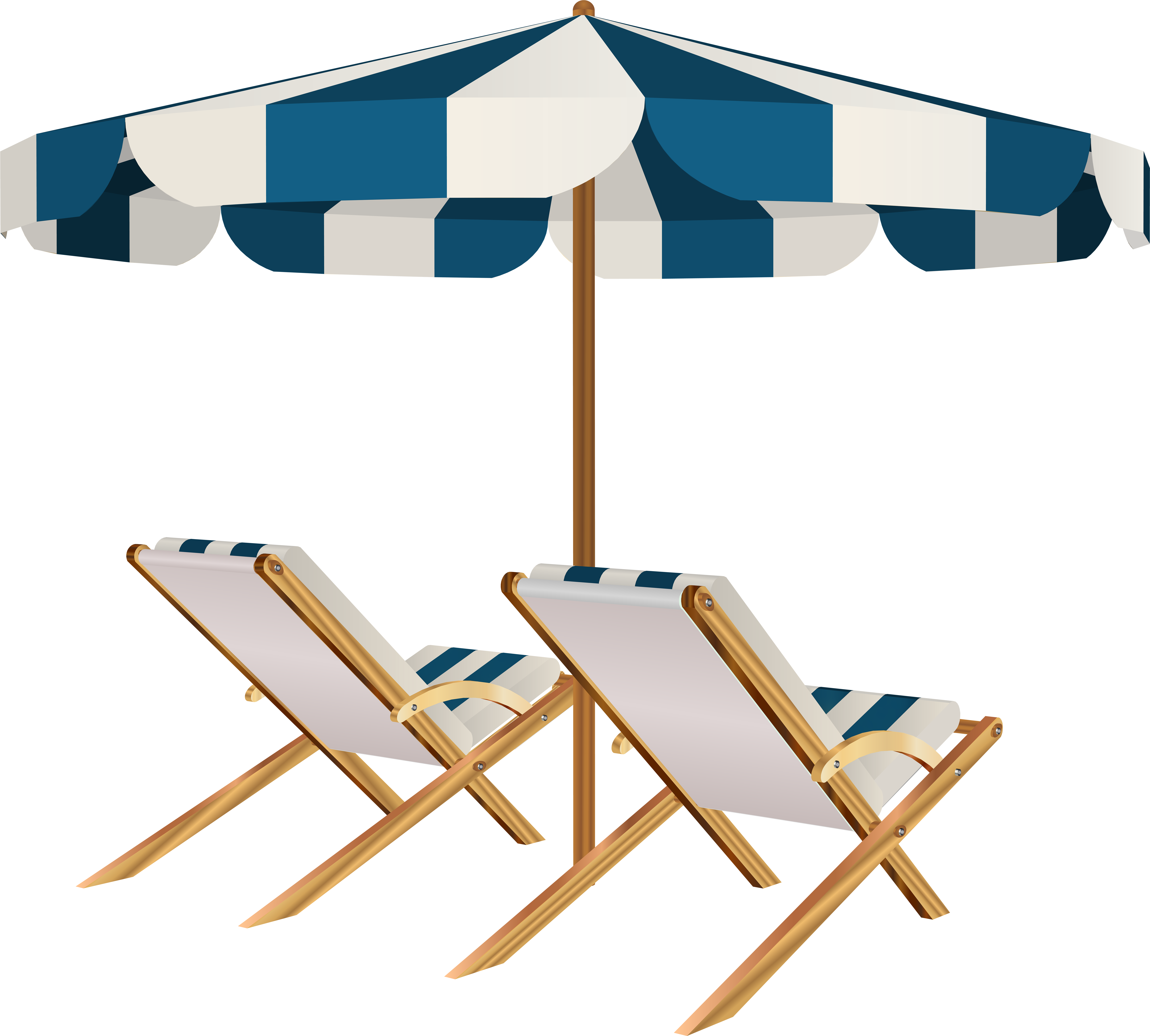Beach Umbrella Png Clipart (8000x7206), Png Download