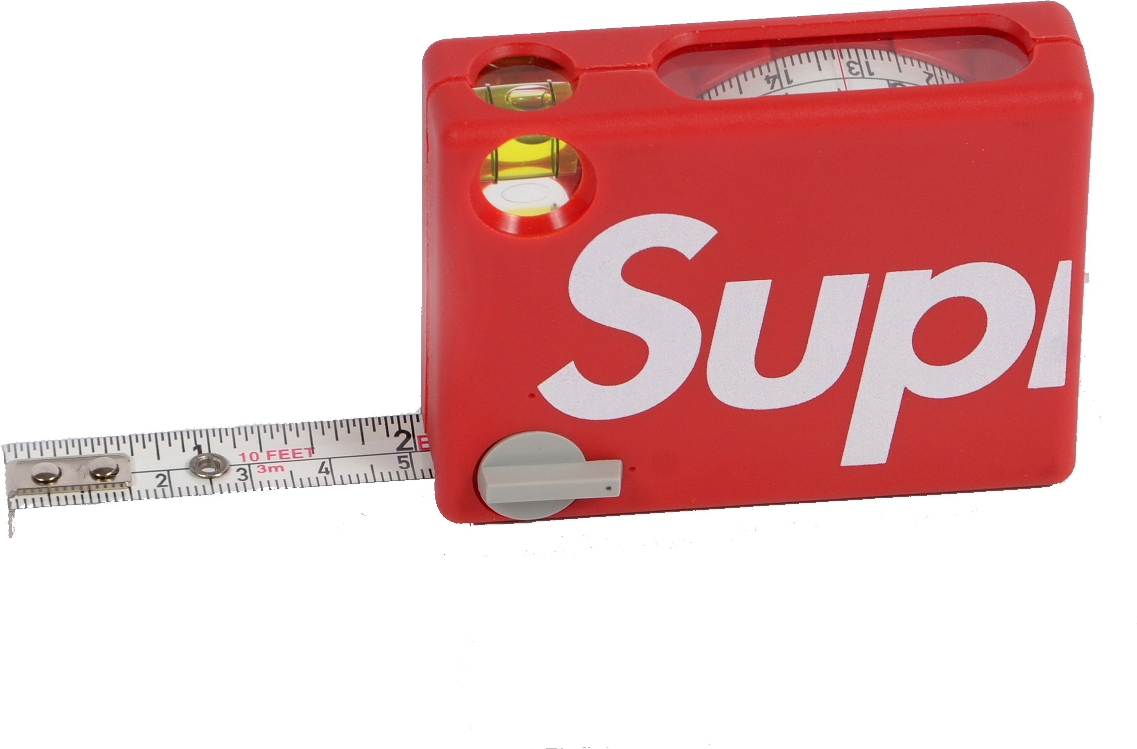 Supreme Measuring Tape - Supreme Measure Tape Clipart (4065x2698), Png Download
