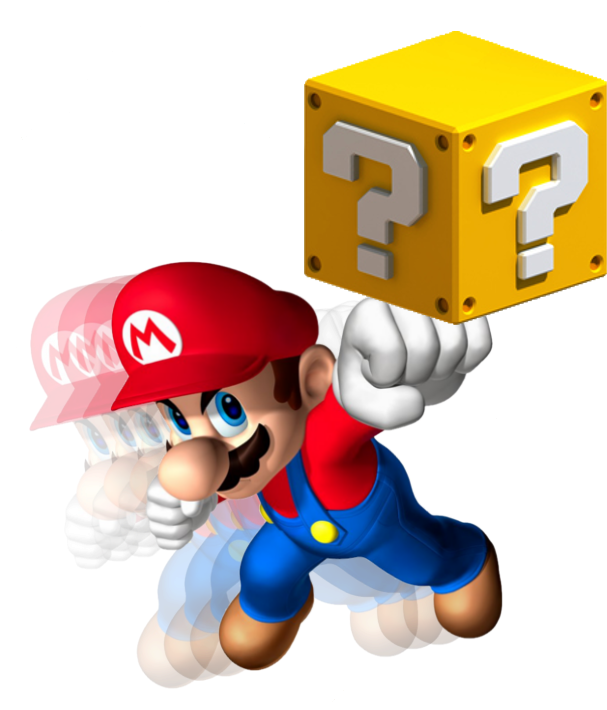 Especially In Later Games And Promotional Art - Mario Question Clipart (682x748), Png Download