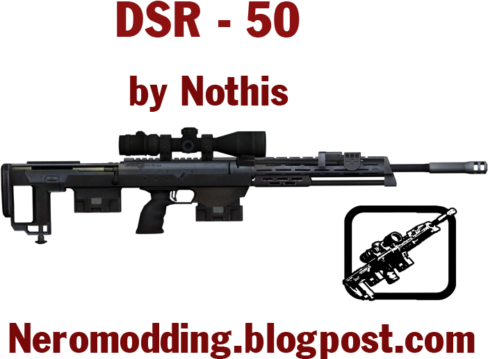 [rel]dsr-50 - Firearm Clipart (800x600), Png Download