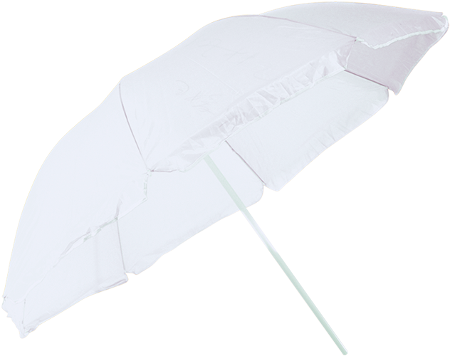 Br0022 - Beach Umbrella - Parapluie Blanc Png Clipart (700x700), Png Download
