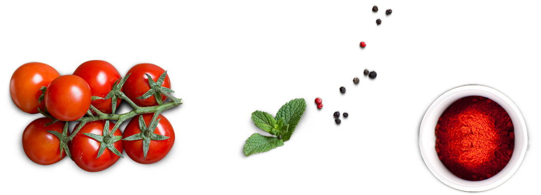 Cherry Tomatoes Clipart (1061x384), Png Download