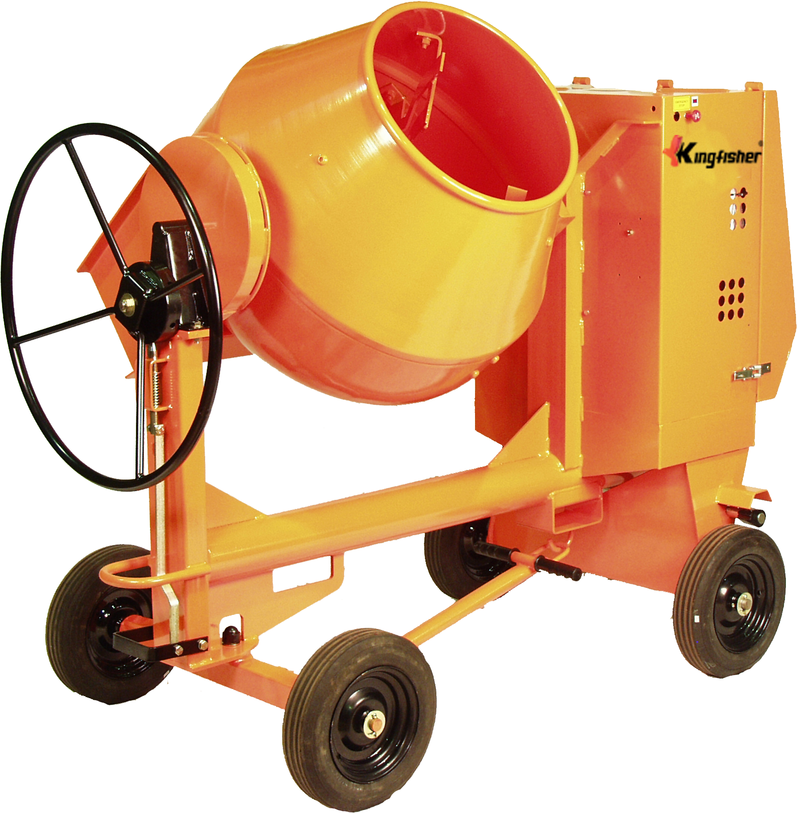Tilting Drum Concrete Mixer , Png Download Clipart (1589x1621), Png Download