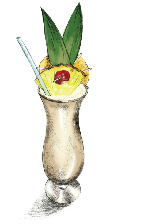 Pina Colada Png , Png Download Clipart (470x730), Png Download