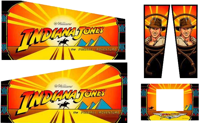 Indiana Jones Cabinet Decals - Indiana Jones Clipart (700x455), Png Download