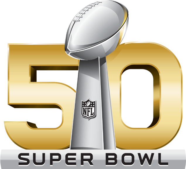Super Bowl L Carolina Panthers Vs - Draw Super Bowl 50 Clipart (1038x576), Png Download