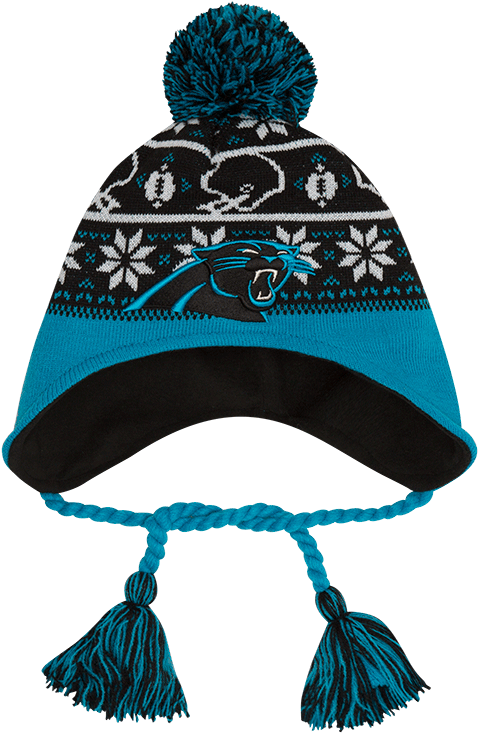 Carolina Panthers Team Toasty New Era Knit Hat - Beanie Clipart (478x733), Png Download