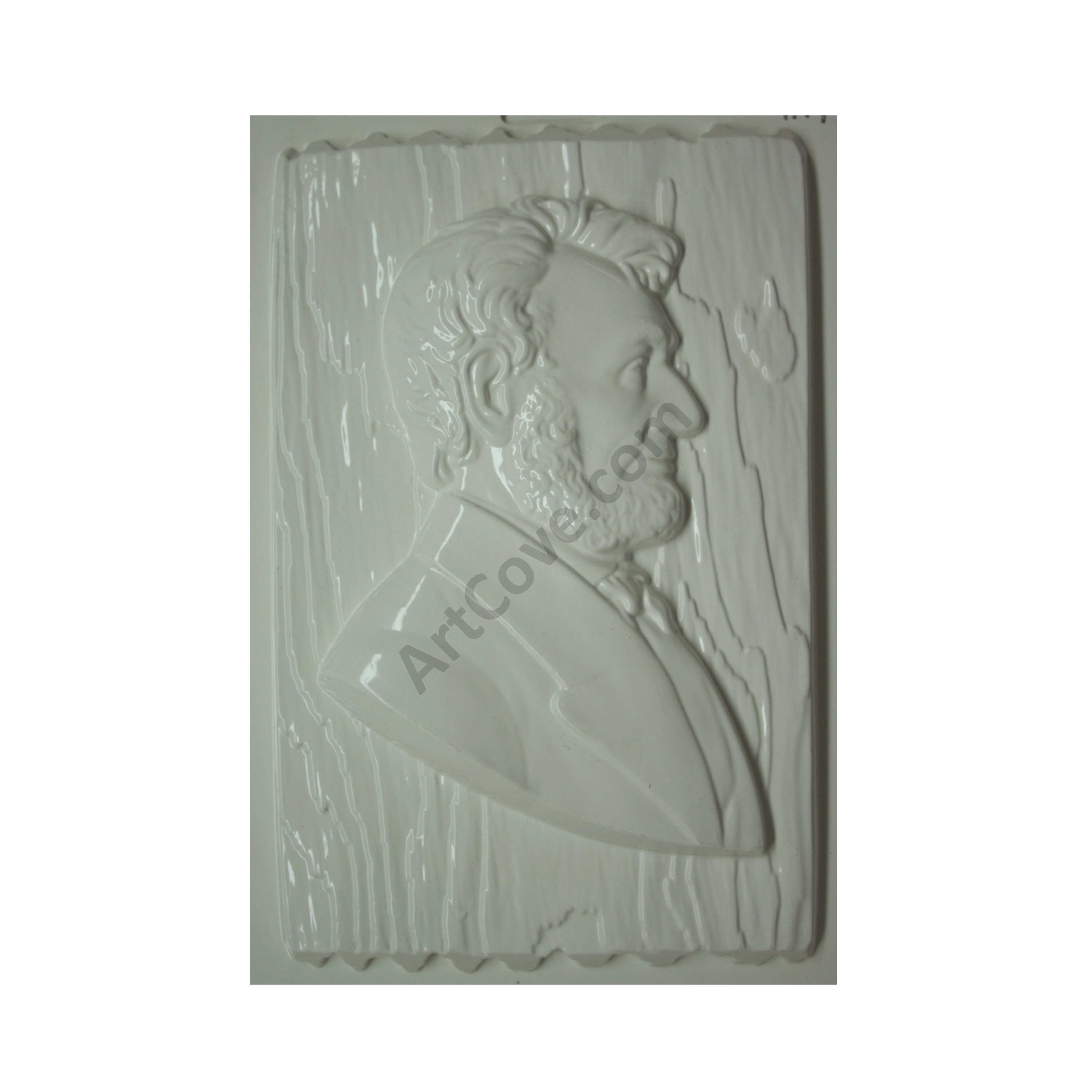 Abraham Lincoln Plaster Mold - Relief Clipart (3000x3000), Png Download