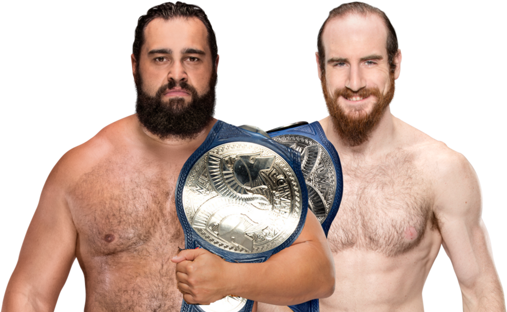 Rusev And Aiden English - Aiden English Champion Png Clipart (1024x622), Png Download