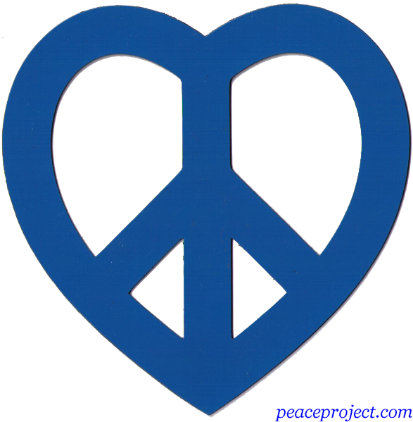Magnetic Peace Symbols Flexible Peace Sign Magnets Clipart (587x599), Png Download