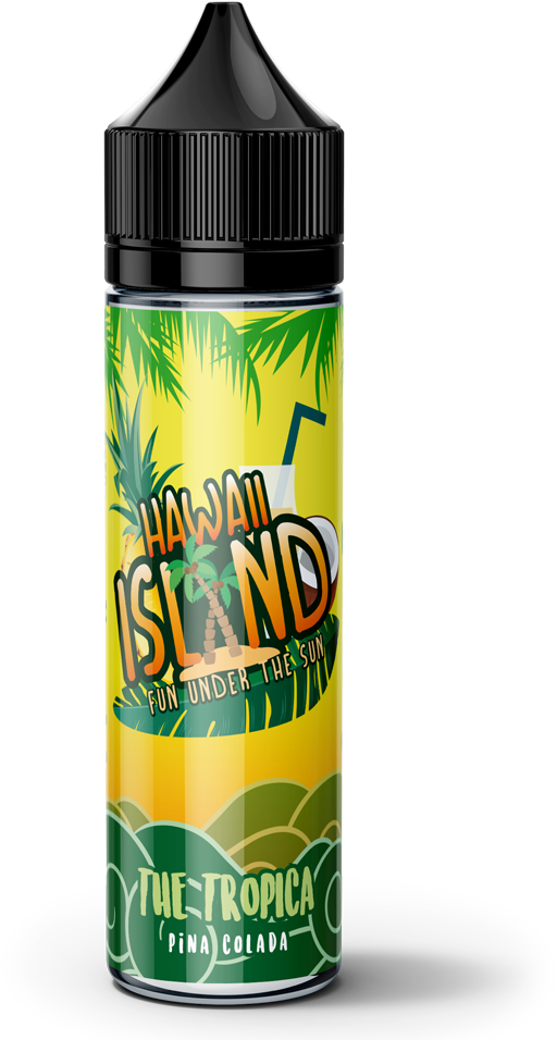 Hawaii Island Pina Colada - Electronic Cigarette Clipart (1000x1000), Png Download