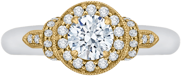 Promezza Pr0151ec 44wy - Engagement Ring Clipart (800x800), Png Download