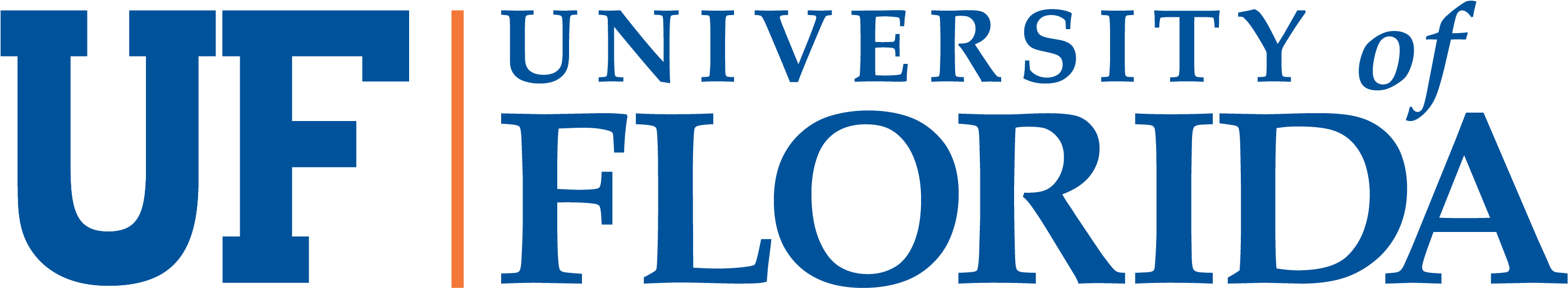 Uf Logo Png - University Of Florida Png Logo Clipart (2950x738), Png Download