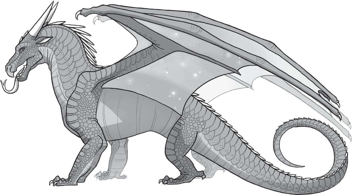 Nightwings - Nightwing Drawing Wings Of Fire Clipart (1264x727), Png Download