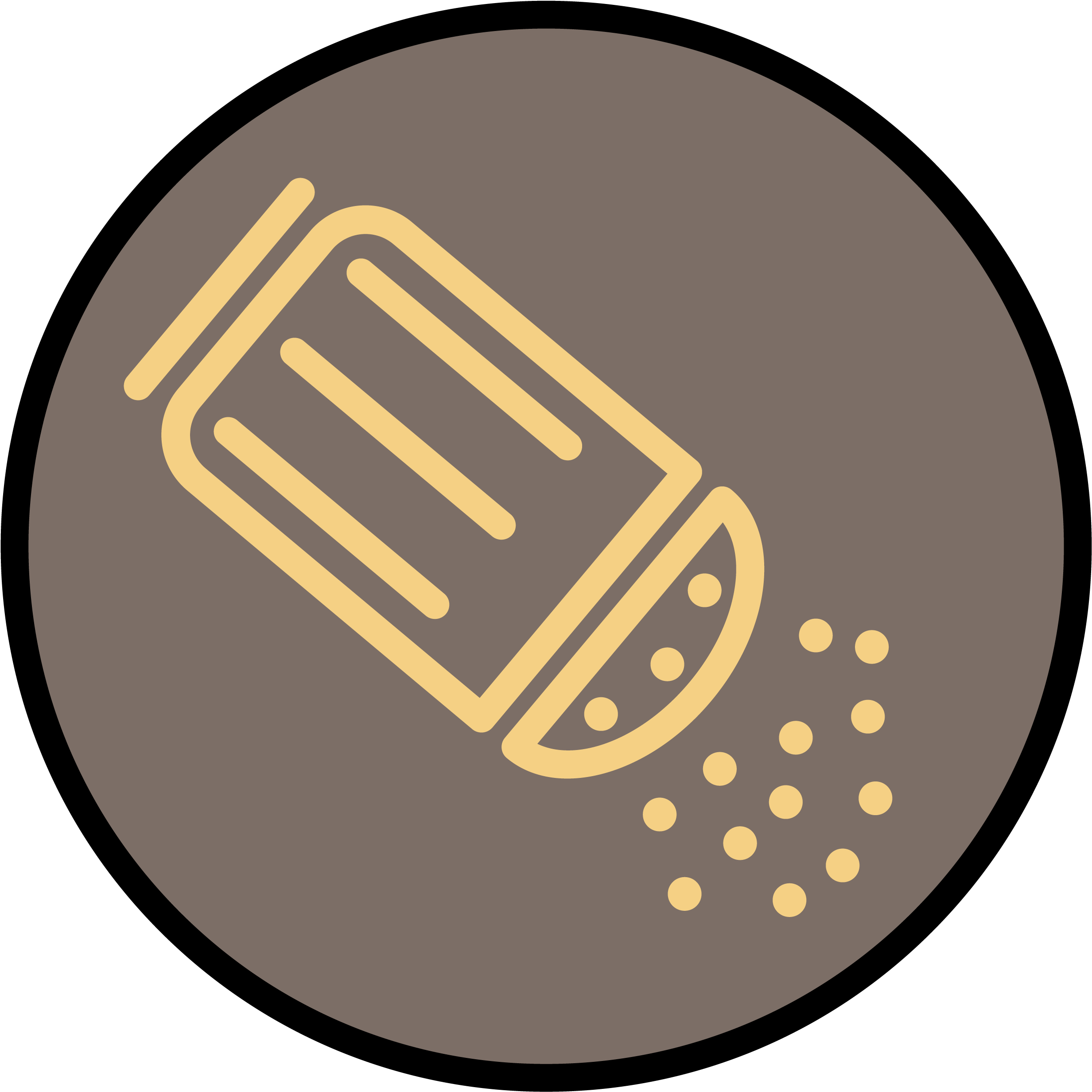 Shake The Shaker Reduce Sodium And Added Sugar - Matias Aguayo Minimal Clipart (3000x3000), Png Download