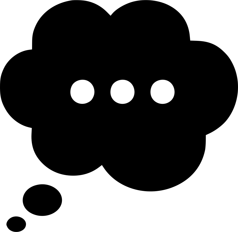 Thought Bubble Png Clipart (980x954), Png Download