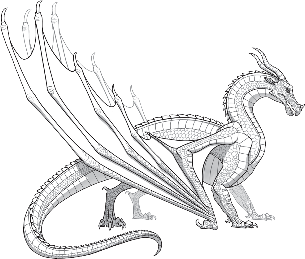 Skywings - Wings Of Fire Dragons Skywing Clipart (1003x870), Png Download