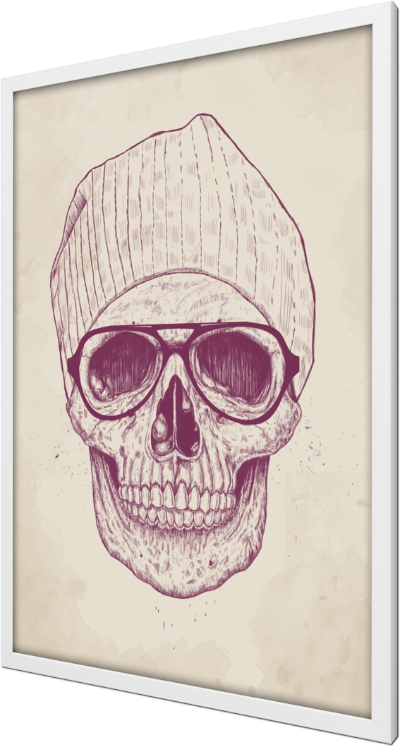 Cool Skull - Big Cool Pictures To Draw Clipart (567x1059), Png Download