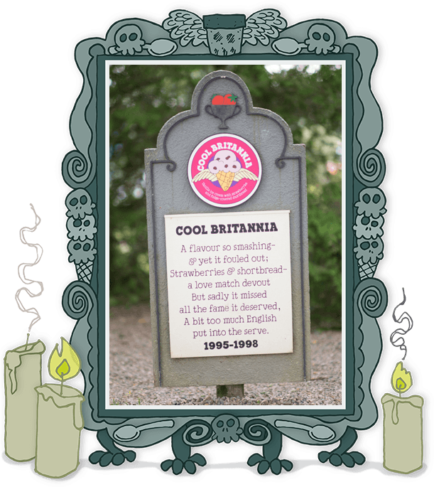 Cool Britannia Detail - Ben & Jerry's Clipart (611x685), Png Download