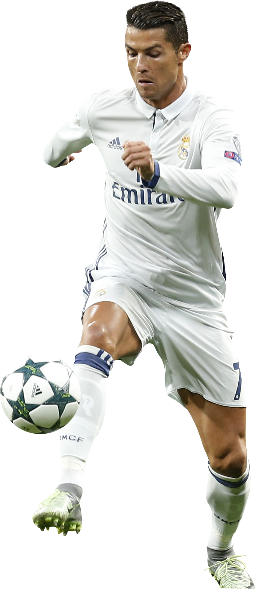 Cristiano Ronaldo Render - Cr7 Png 2016 17 Clipart (854x1961), Png Download