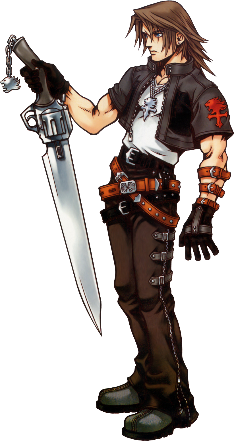 It Also Didn't Help That Square Released Kingdom Hearts, - Leon Kingdom Hearts Clipart (841x1564), Png Download