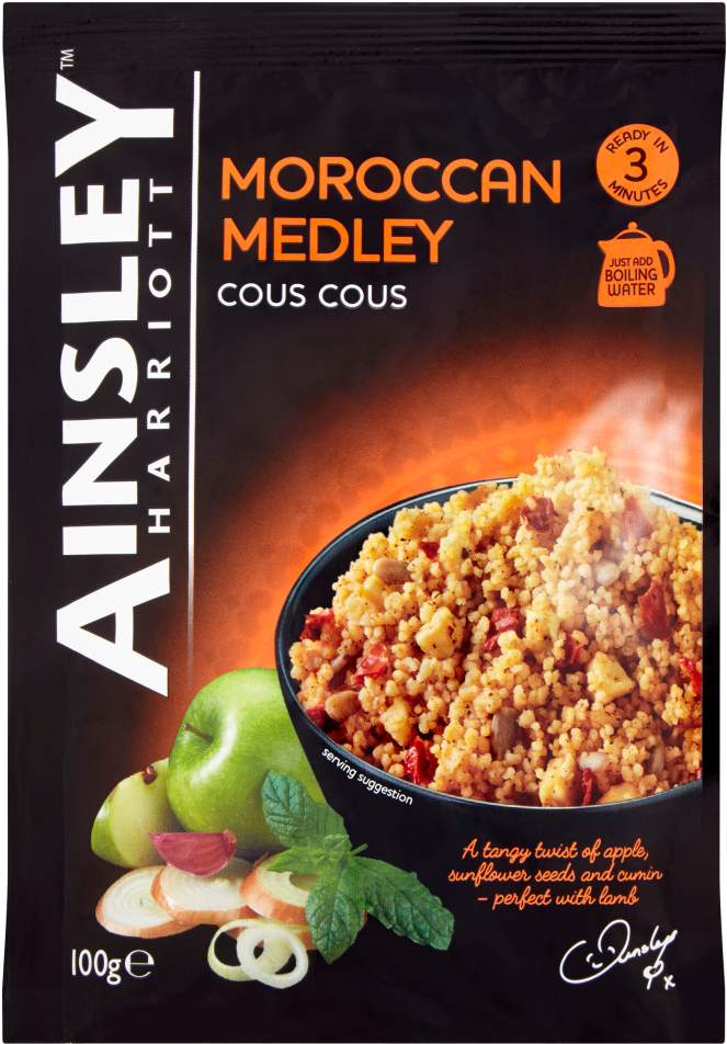 31 May - Ainsley Harriott Cous Cous Clipart (1000x1000), Png Download