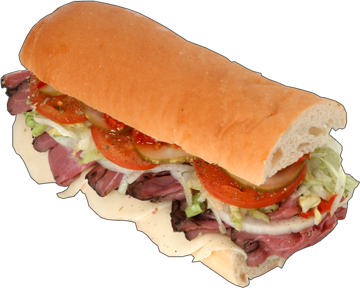 Lenny's Sub Shop - Fast Food Clipart (800x625), Png Download