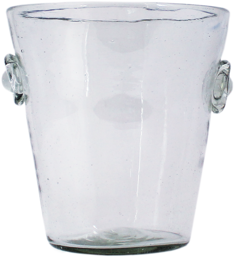 Fair Trade Ice Bucket This Hand-blown Ice Bucket Was - Pint Glass Clipart (1280x1185), Png Download