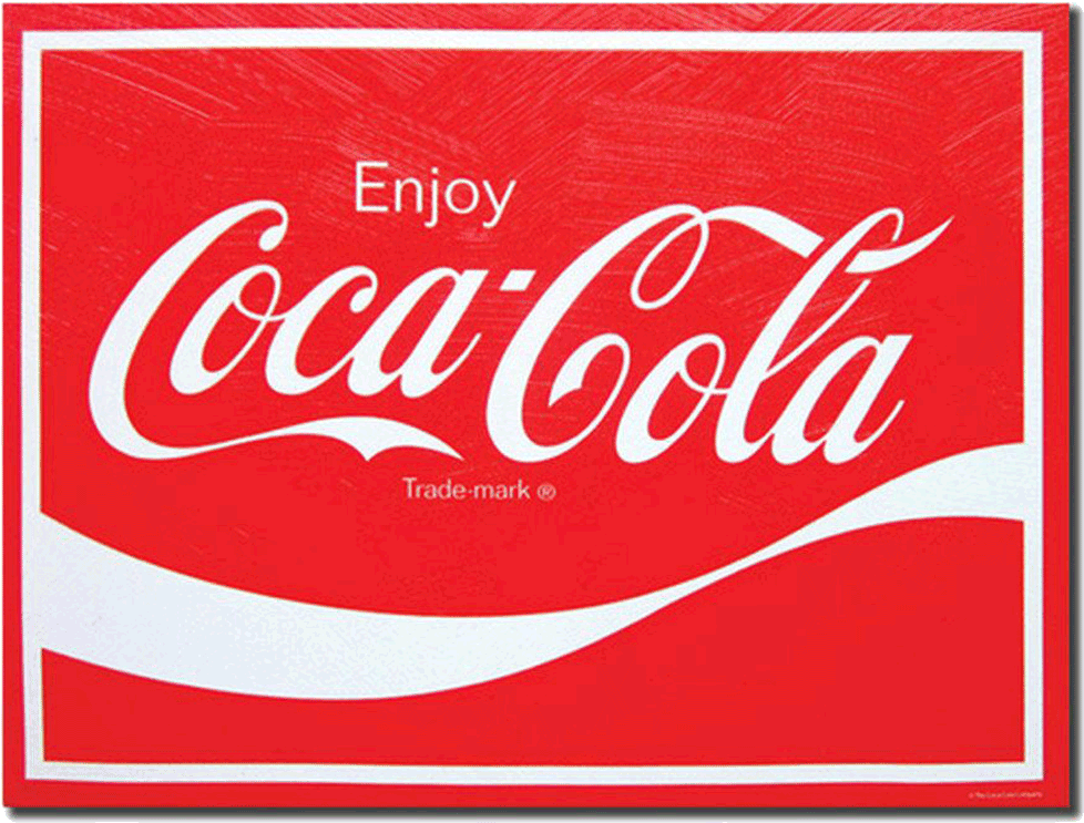 Enjoy Coca-cola Canvas Coke Wall Art - Coca Cola Clipart (1024x1024), Png Download