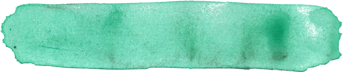 Walking Catradiction - Watercolor Brush Stroke Png Clipart (1200x264), Png Download