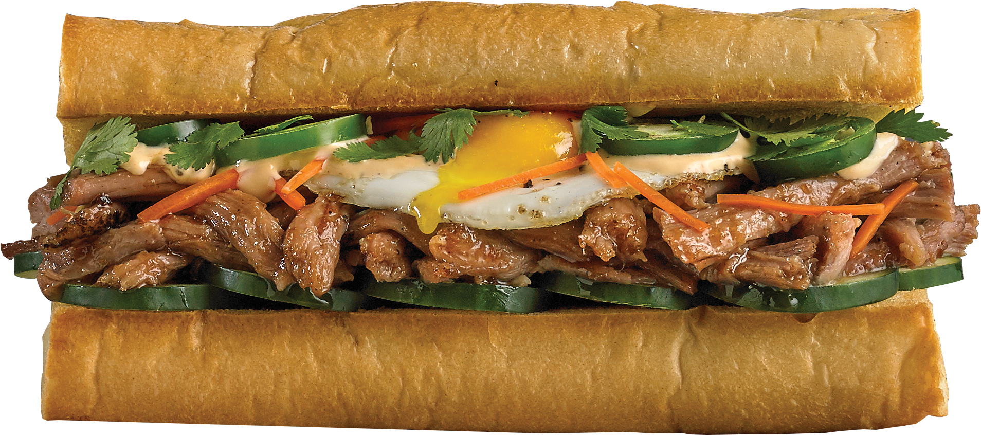 Bánh Mì - Wich Banh Mi Clipart (1934x904), Png Download