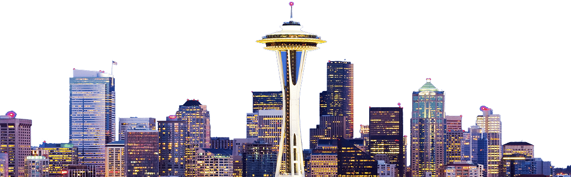 Our Years Of Expertise In The Copier And Printing Business - Seattle Clipart (1126x350), Png Download