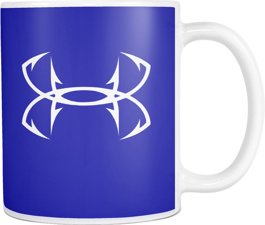 Under Armour Fish Hook Mug Cup Coffee Premium Gifts - Under Armour Gold Logo Clipart (924x785), Png Download