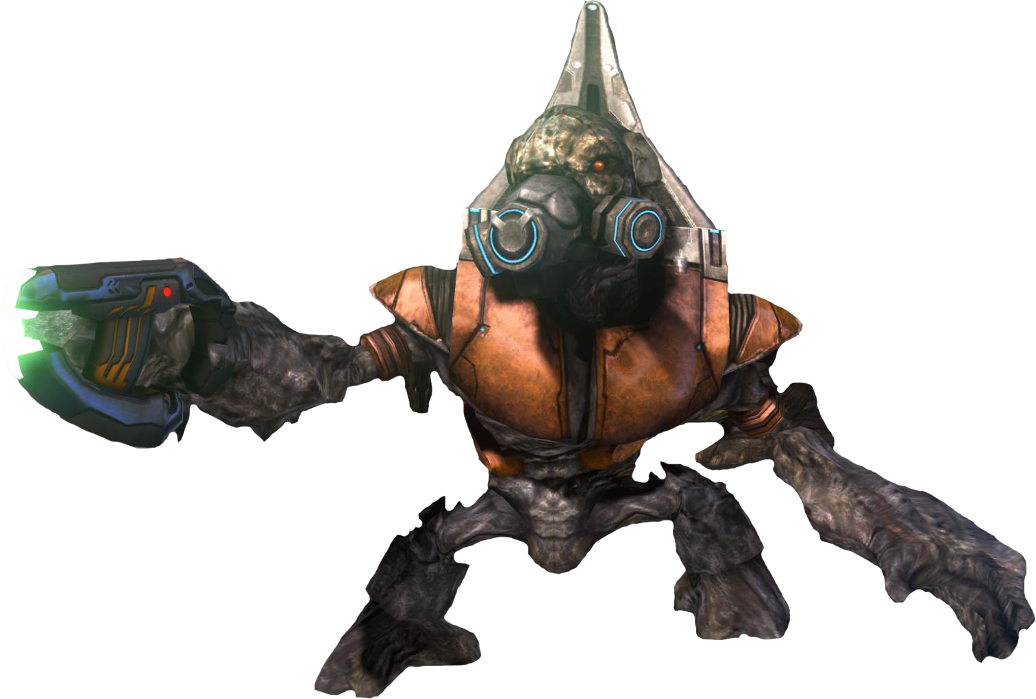 Grunt Birthday Party - Halo Reach Grunt Clipart (1512x1021), Png Download