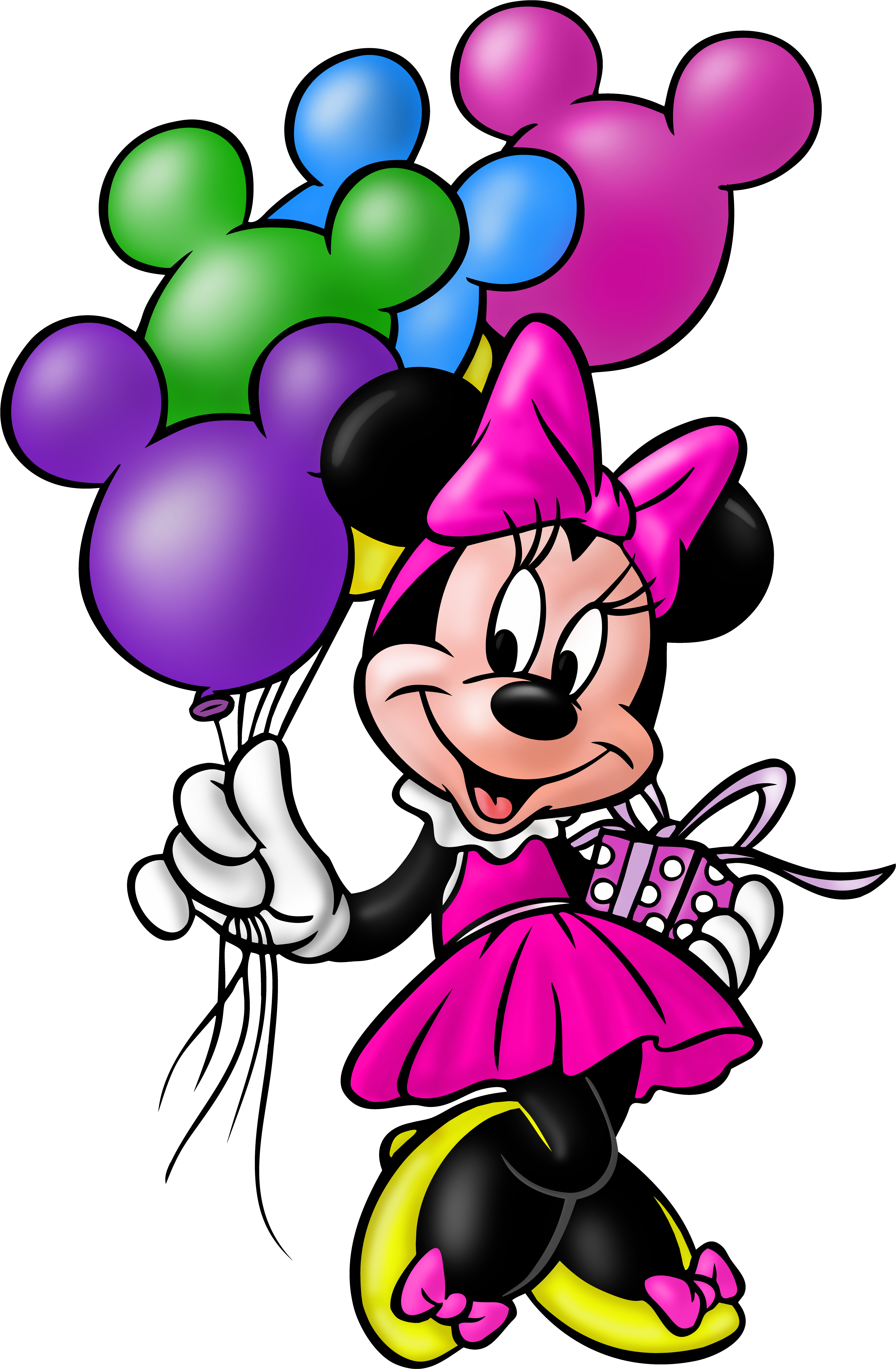 5235 X 8000 10 - Clipart Minnie Mouse Happy Birthday - Png Download (5235x8000), Png Download